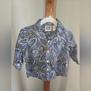 Cinch Paisley Button-Up Shirt